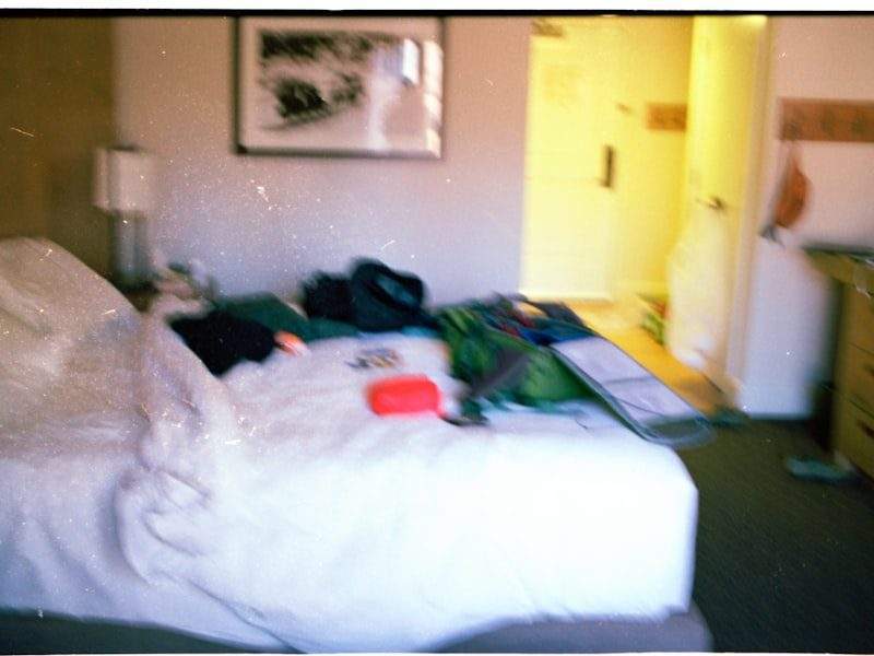 Cluttered space before cleanout in Pacific Beach, CA